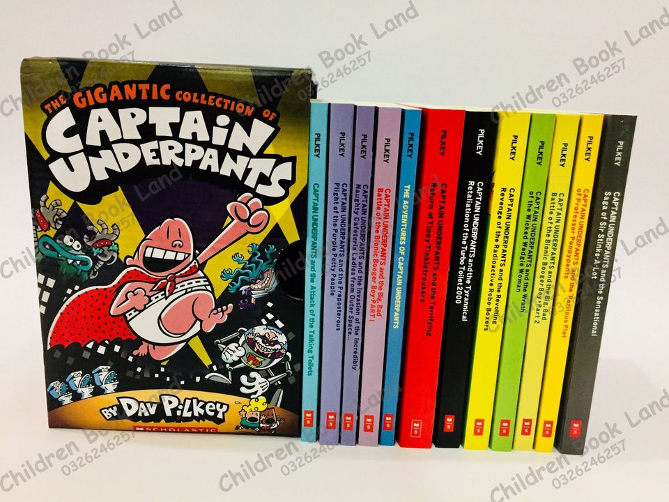 Captain Underpants (12 cuốn)